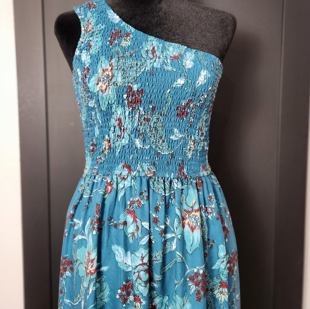 Band of the Free one-shoulder dress with a floral print Size Small - Picture 2 of 10